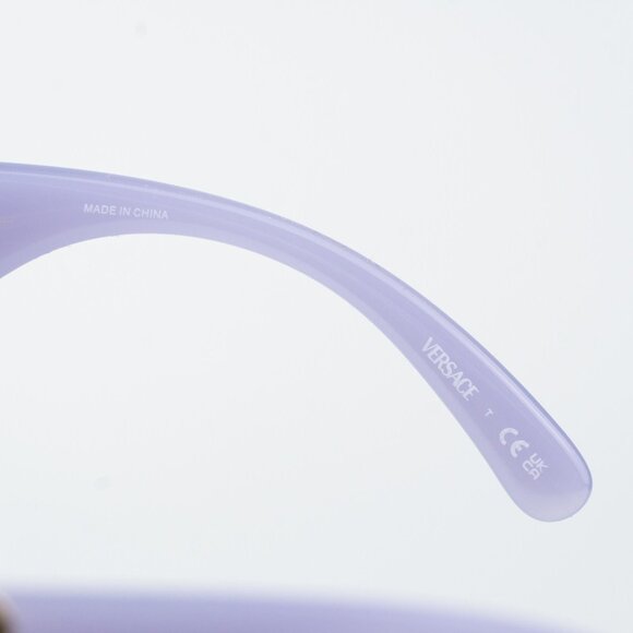 Versace KIDS Sunglasses Transparent Lavender Grey Rectangle VK4429U 552687 - Picture 8 of 10